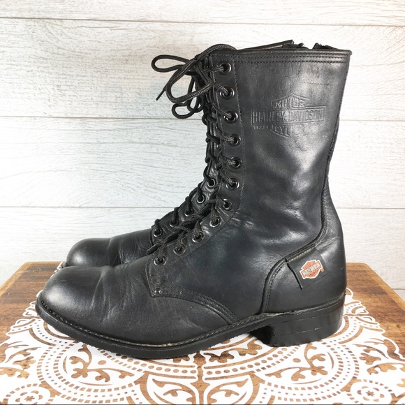 Harley-Davidson Other - Harley Davidson Motorcycle Combat Boots
